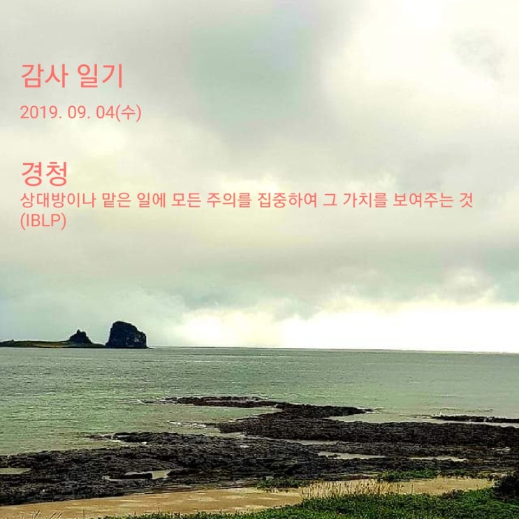  감사 일기
