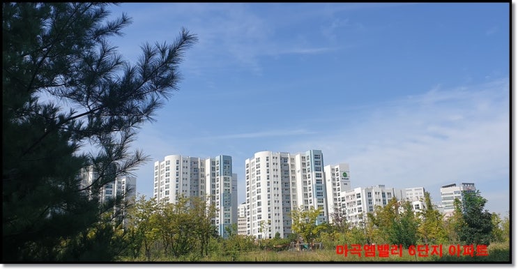  강서구 마곡동아파트, 방화동아파트 마곡지구    마곡엠밸리 6단지 아파트
