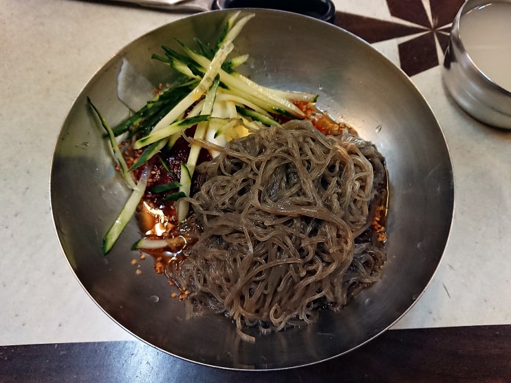  광명 광명동/광명시장 '뚱보냉면' 비빔냉면