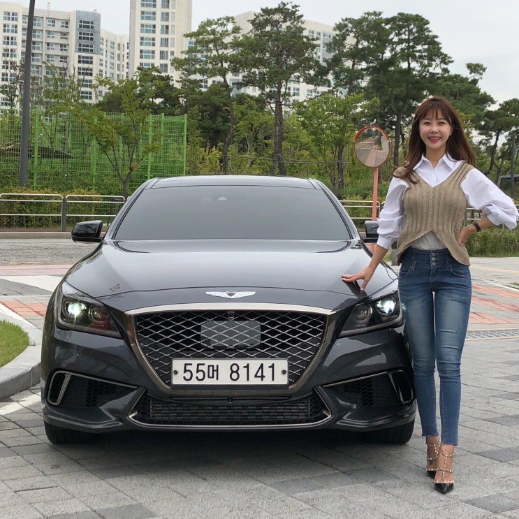  계약완료 [제네시스G80] 터보 스포츠 2018년형 2만km대 무사고