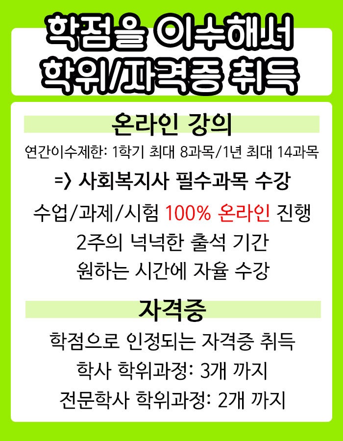 김해 사회복지사2급 자격증 취득방법이 궁금해요 !
