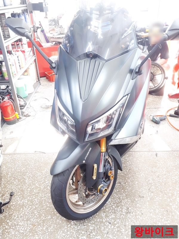  [ 부산오토바이 ] 혼다 HONDA SCR110 벨트교환 야마하 티맥스530 ( YAMAHA TMAX530 ) 소음