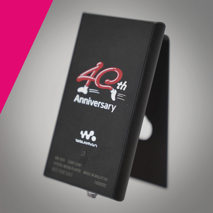 소니 NW-A100 NW-ZX507 워크맨 40주년 기념 DAP 발표