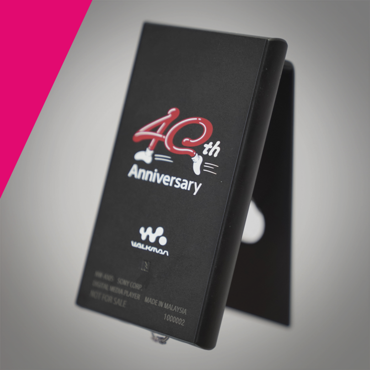  소니 NW-A100 NW-ZX507 워크맨 40주년 기념 DAP 발표