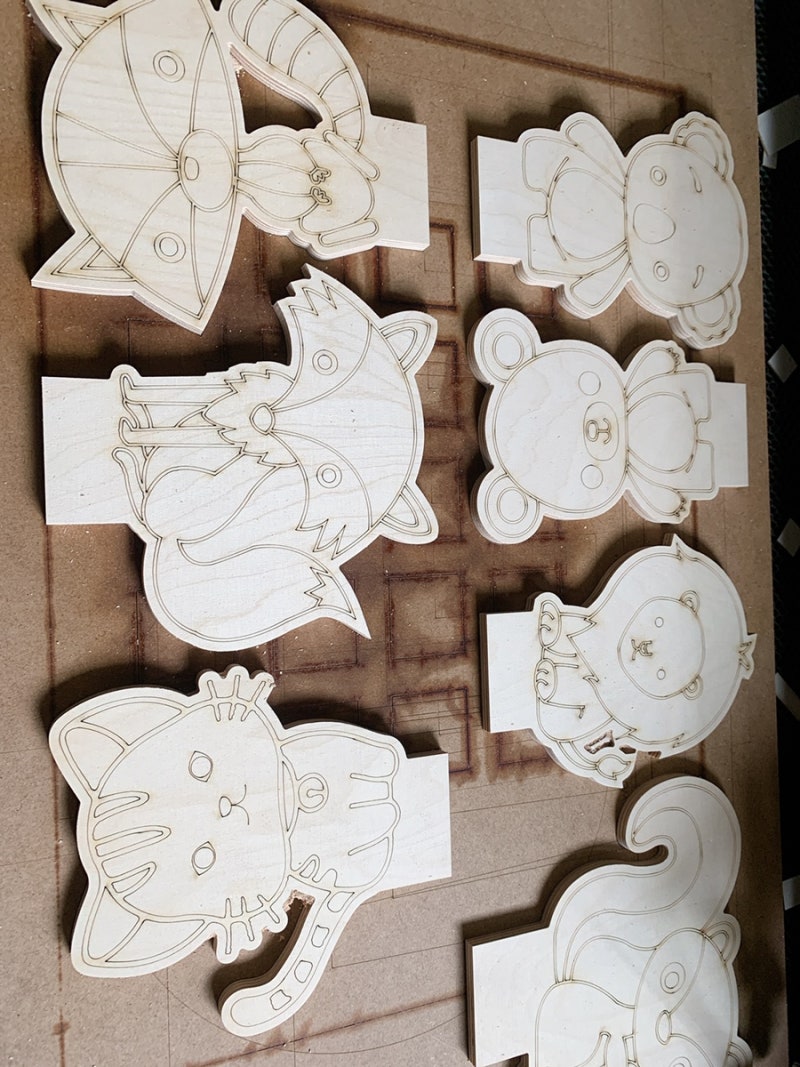 자작 합판 cnc, laser 나무 우드 조명 만들기 DIY 키트 : 네이버 블로그