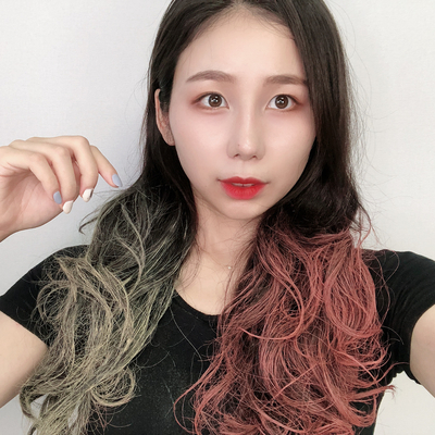  원데이 헤어컬러 비앤진 컬러왁스로 스타일 변신!