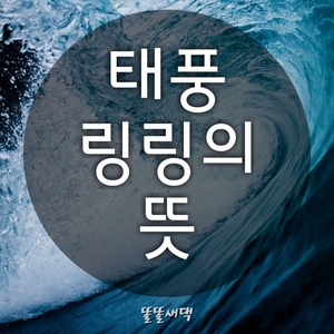  13호 태풍 링링의 뜻 I 태풍이름 짓는방법 I 링링의 위력