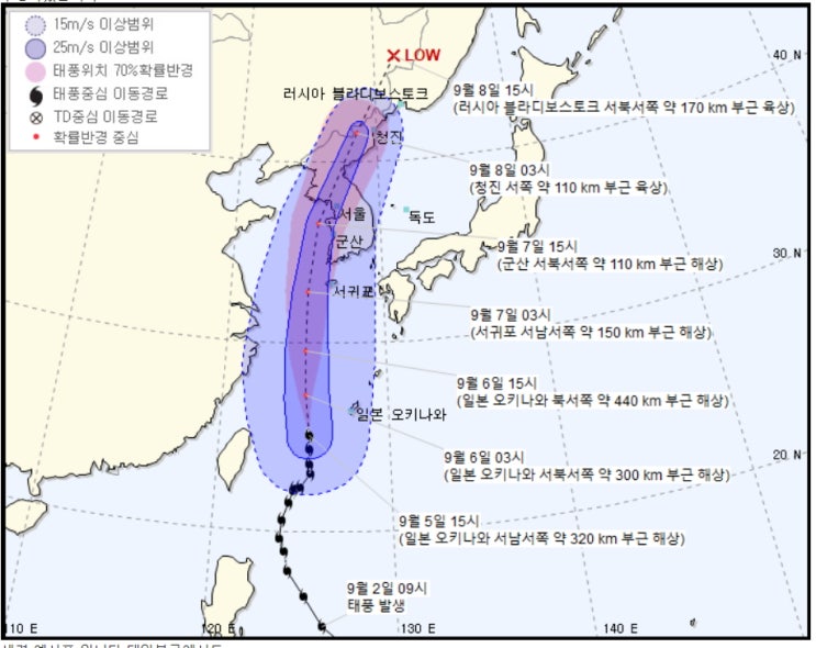  태풍 링링 경로 확인 및 결항 대처법