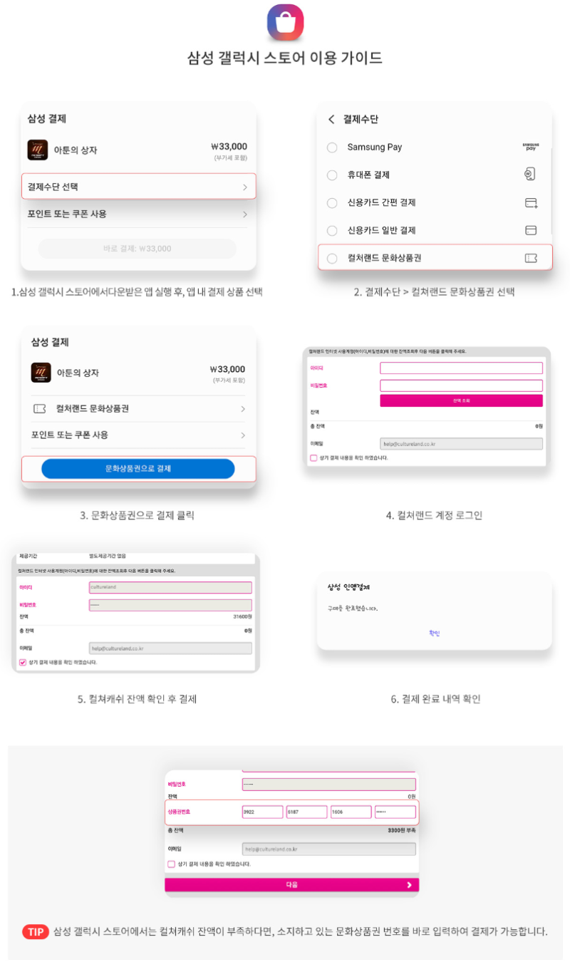 컬쳐랜드 컬쳐캐쉬로 갤럭시스토어 원스토어 과금 가능! : 네이버 블로그