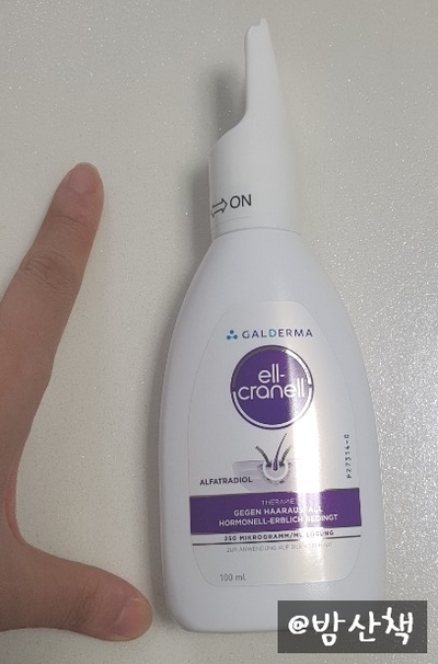  여성탈모치료제 엘크라넬 개봉기 실제구매