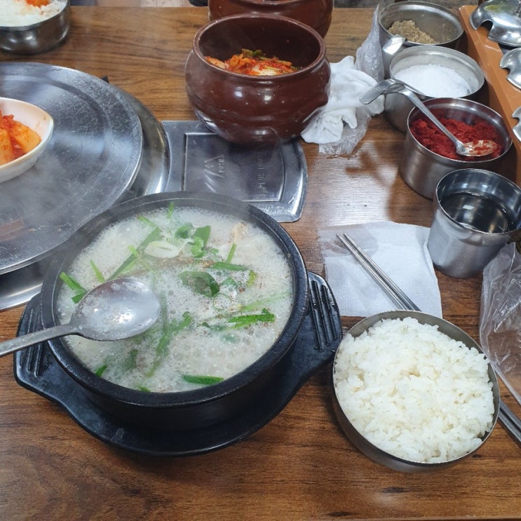  최근에 간 식당들 (수원 영동시장 순대국/이충동 국수나무/진안동 멸치국수)