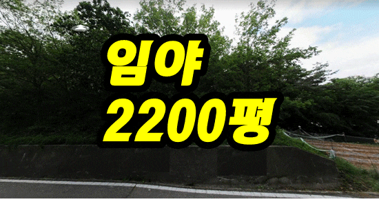  울산 울주군 공장 가능한 임야 2200평 자연녹지 반값 초급매 투자 확실