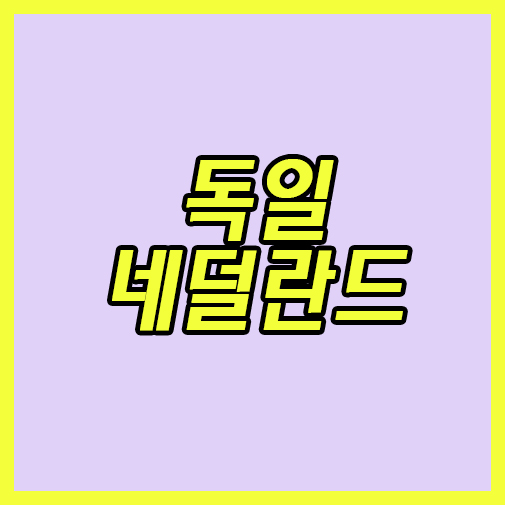  독일 네덜란드 7일 A매치 홈에서의 이점을 확실히 끌어올리는중!