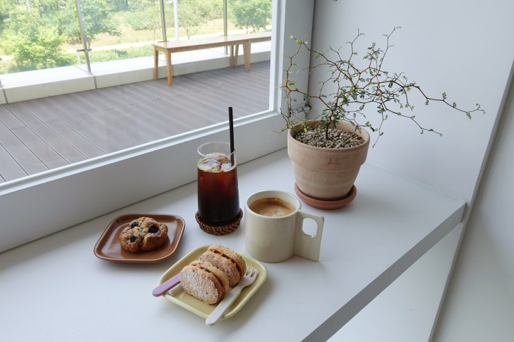  송도카페 네몽: 송도 현대아울렛 감성 가득 햇살맛집