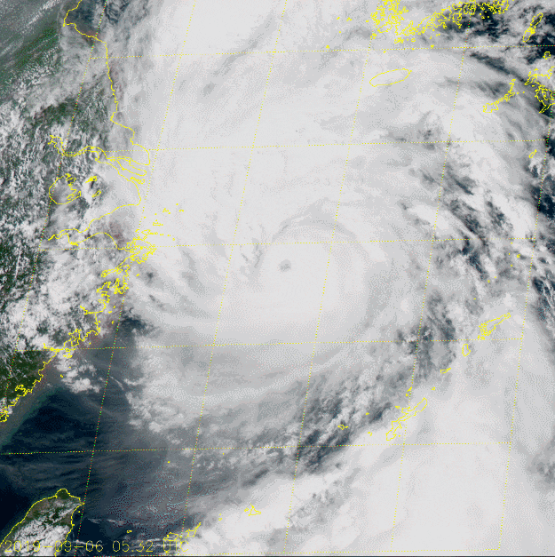  북서 태평양 : 태풍 링링 (Typhoon Lingling) #09