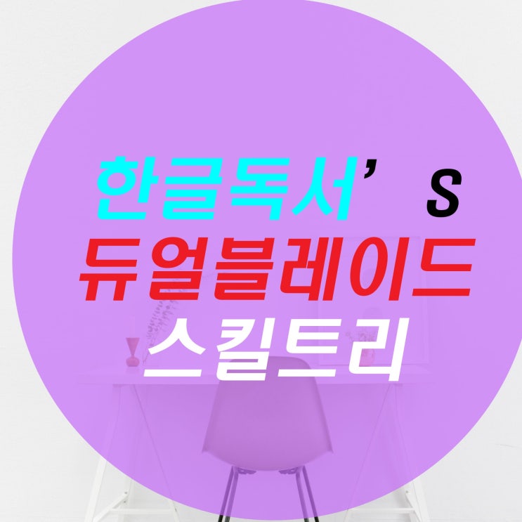  [한글독서] 메이플스토리 듀얼블레이드(듀블) 스킬트리 , 하이퍼 스킬트리 최신