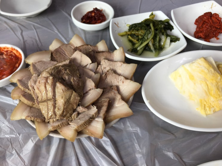  강원도 고성 백촌막국수, 메밀국수는 Good ! 편육은 SoSo..