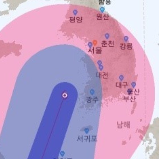  13호 중강풍태풍 '링링' 대전 링링 유성구 태풍영양 얼마나받나? 세종, 대전, 충청남도, 서해전해상 특보.