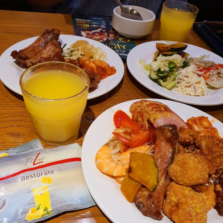  맘껏 먹으면서 다이어트중 치팅데이! 애슐리 갈릭축제