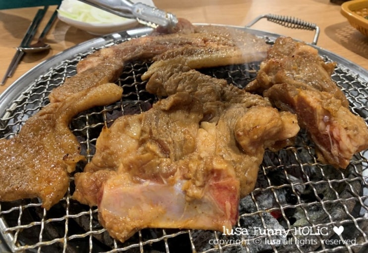  명륜진사갈비 원흥점 다른 지점 보다 안달고 맛있었다~