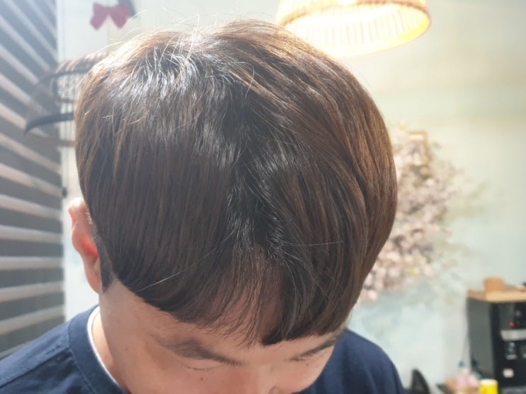  [군산 미용실] 루865 단정하고 깔끔한 가르마 볼륨매직