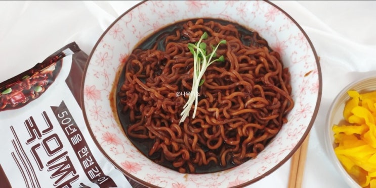  삼양 국민짜장 직접 끓여봄 맛은? 홈플러스 가격 굿!