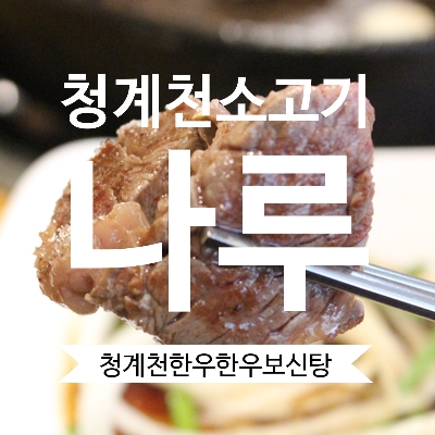  황학동 맛집 청계천한우  나루  소고기특선+한우보신탕으로 몸보신