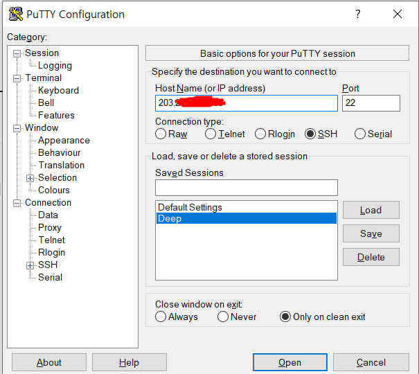 Putty[리눅스]이용해서 파이썬 설치 및 실행