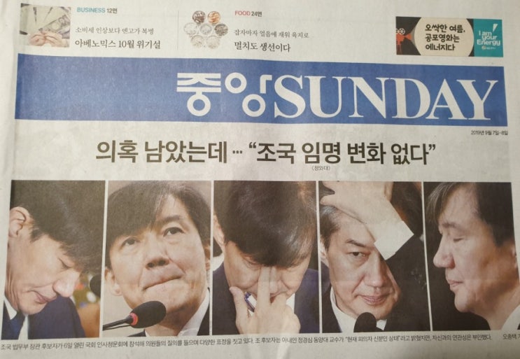  조국 불쌍하다. 정경심 불구속 기소. 싸움이 시작되었다. 조국장관자택 압수수색. 정경심구속