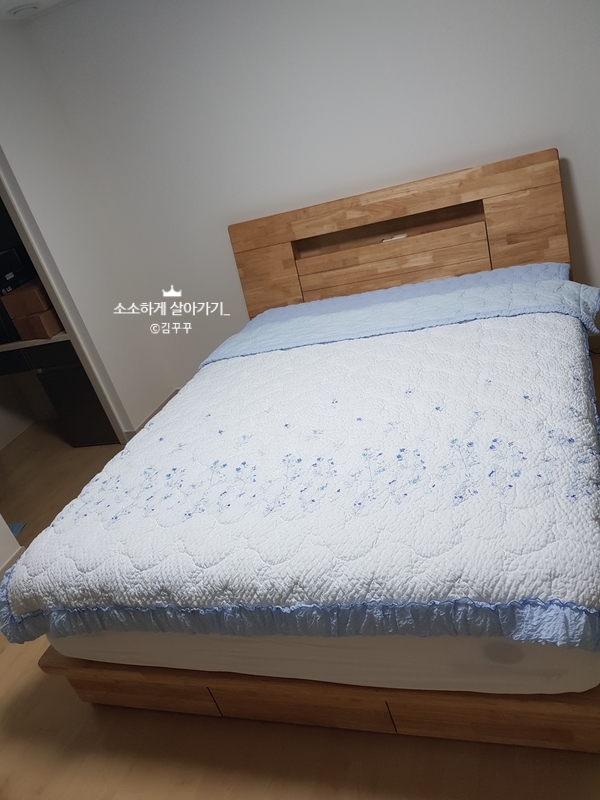 [마마인하우스by박홍근] 인견 자수 쿨사커 침구 풀세트 K