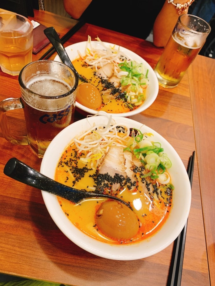  충대 하카타라멘/청주 충대 맛집/충대 맥주바켓