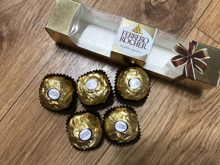  페레로로쉐 초콜릿 달콤바삭해요~