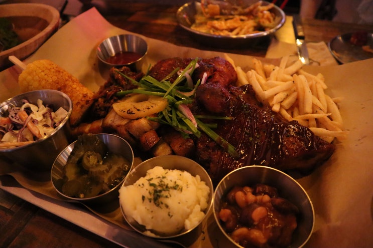  강남역데이트맛집 폭립맛집에서 맥주한잔! 에프터워크 비비큐 (Afterwork BBQ)