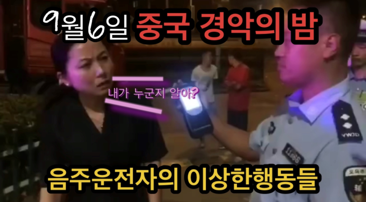  노엘차 노엘음주운전