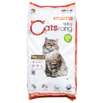 추석 선물  (28% 할인)  캐츠랑 전연령 점보 고양이 사료  고양이사료