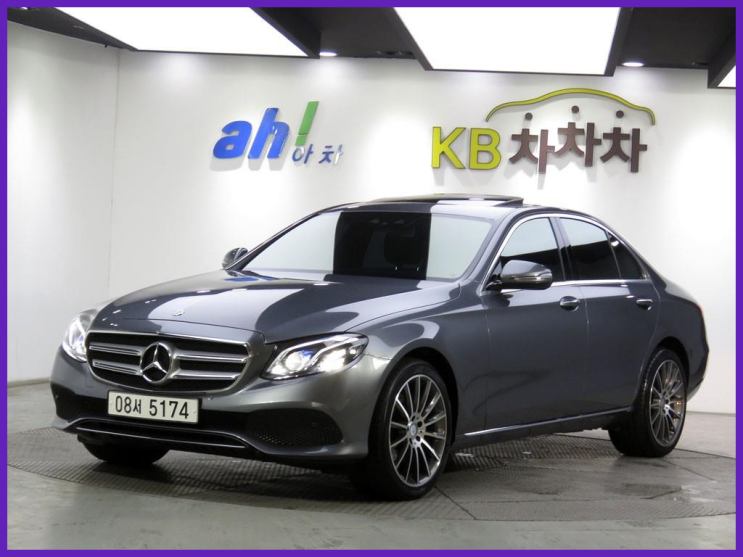  2017 벤츠 E-클래스(W213) 다크그레이 2148만원!