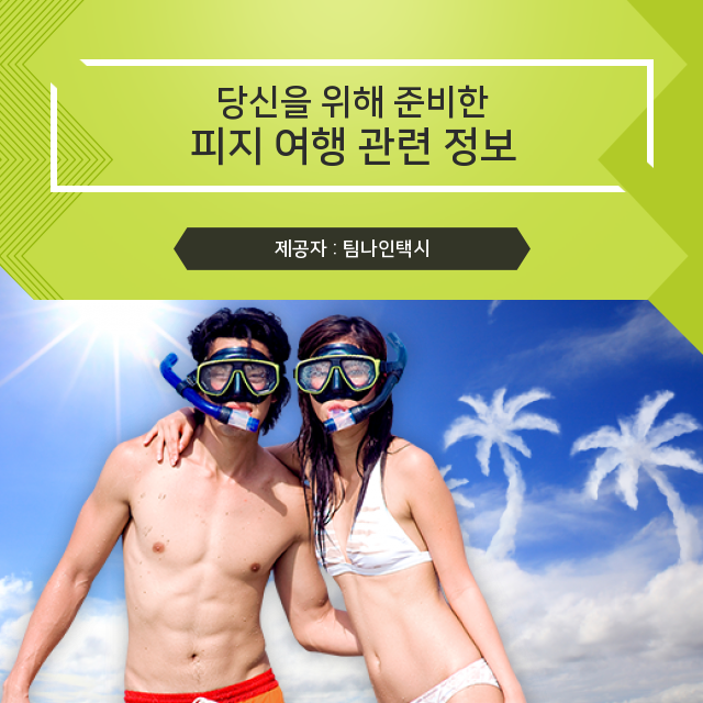  팀나인 인천공항택시예약 피지 여행, 지식 센터