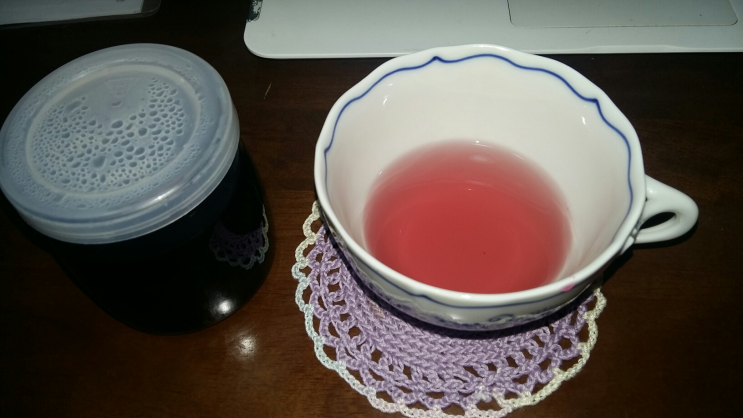  차조기시럽.