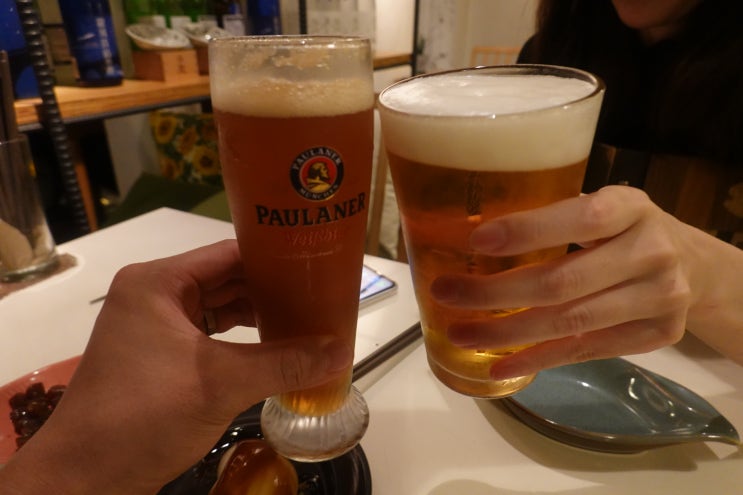 홍대 이자카야 유메에서 주말 데이트