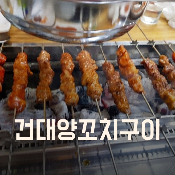  건대양꼬치구이 회식 모임장소로도 좋네요~