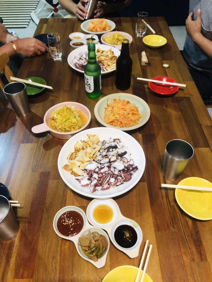  문어 다부이(큰소라)파티 (피지맛집/피지여행/피지홈파티)