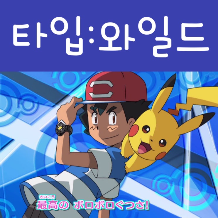  포켓몬스터 썬문 새로운 타입:와일드 영상 - 지우 최고