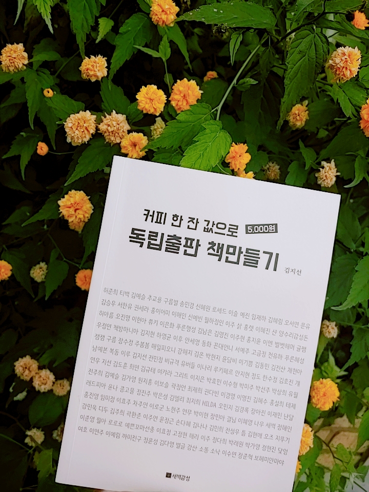 서평32. 커피 한 잔 값으로 독립출판 책만들기/김지선