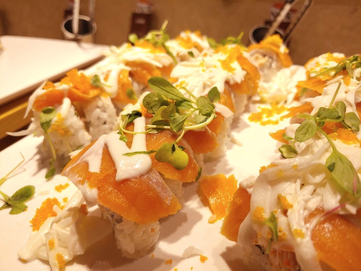 고사동 맛집, 초밥 뷔페 수사 신메뉴 소개(NC웨이브 전주점)