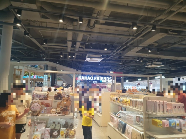  시흥하늘휴게소 카카오프렌즈샵에 가다