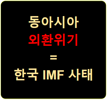  1997 동아시아 외환위기 - 일명 IMF 사태 (국가부도의날)