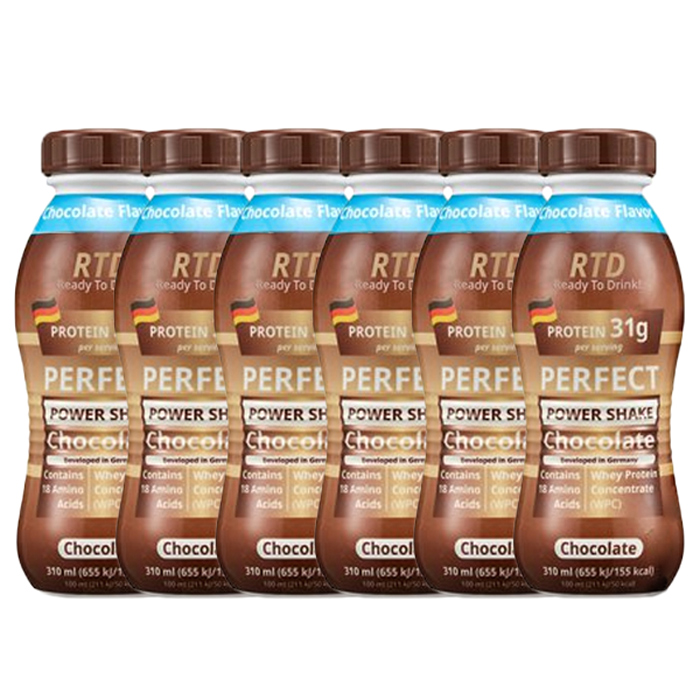 칼로바이 퍼펙트 파워쉐이크 프로틴음료 초코맛, 310ml, 6개