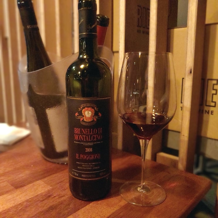  Il Poggione, Brunello di Montalcino 2008 (일 포지오네, 브루넬로 디 몬탈치노 2008)