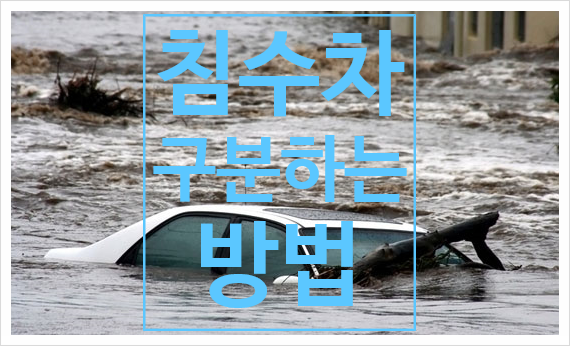  침수차 구분하는 방법!! 장마철, 태풍시즌 침수차량 피하는법은?
