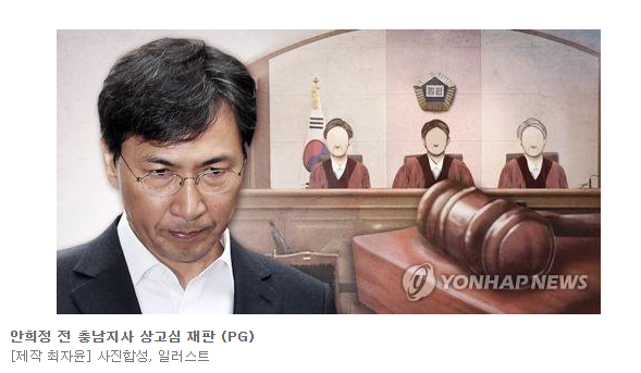  안희정, 피해진술만으로 유죄 확정…'성인지 감수성' 법리 적용